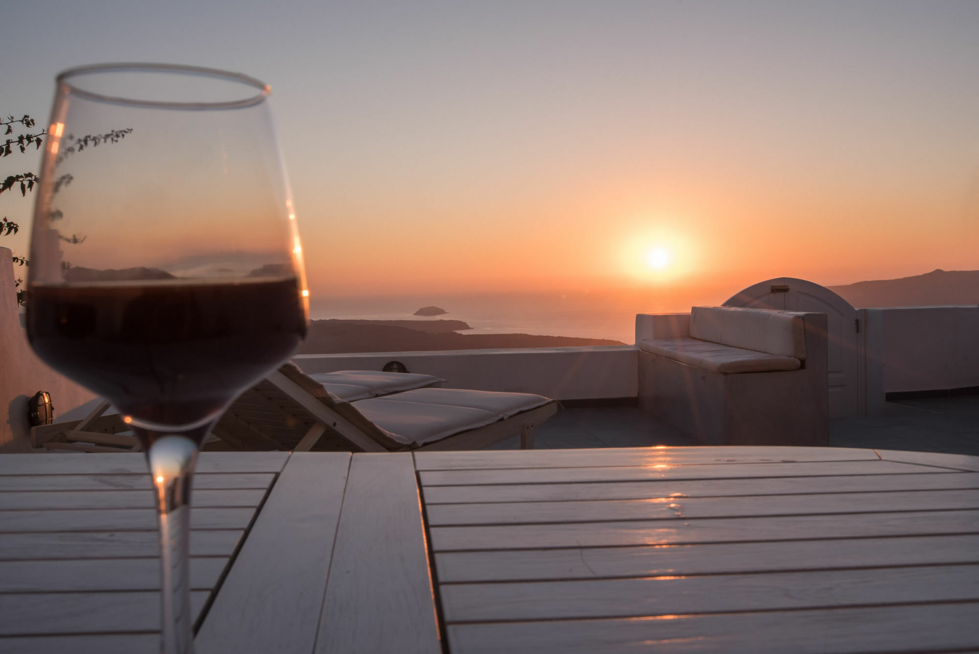 Вилла Karpimo Horizon - Caldera View With Private Hot Tub Фиростефани Экстерьер фото
